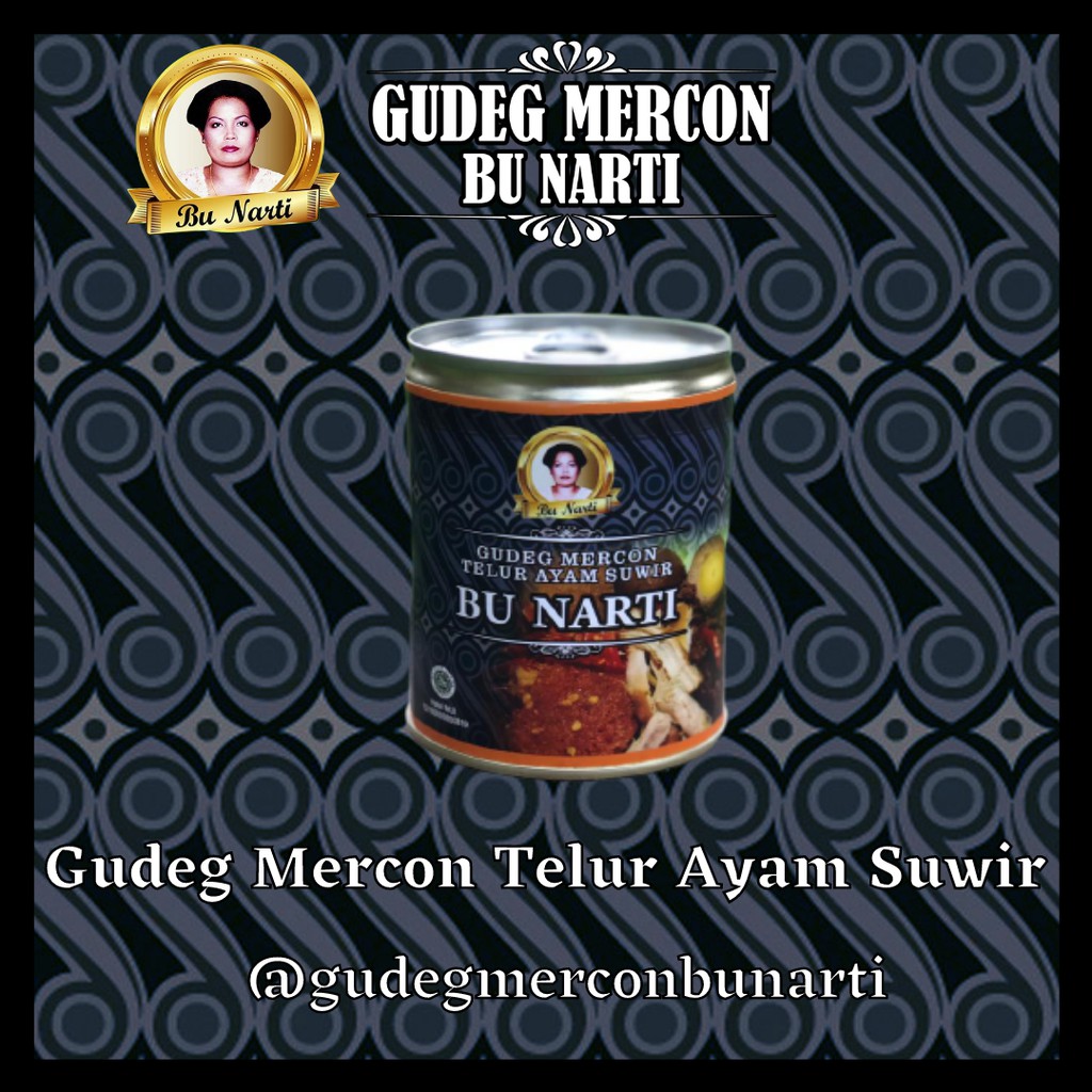 

Gudeg Mercon Telur Ayam Suwir Bu Narti