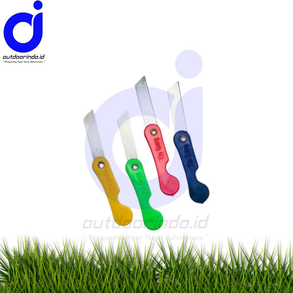 

Outdoor Indonesia - 000439 - Pisau Cutter Lipat Mini Silet Gagang Kater Kecil