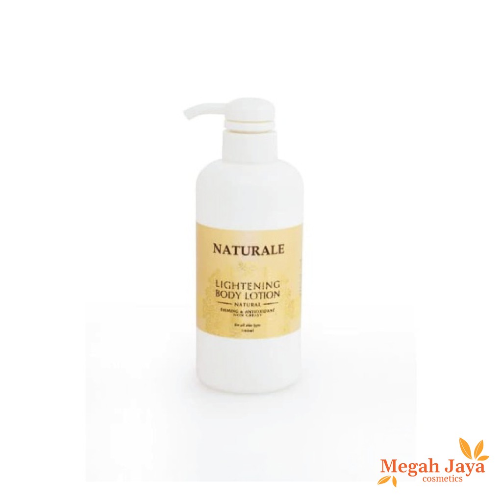 NATURALE LIGHTENING BODY LOTION 500 ML @MJ