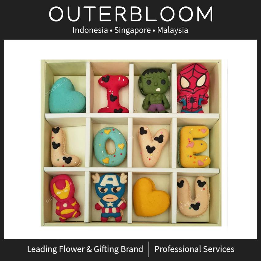 

Macaroon Karakter - Le Sucre Big Love Series Avengers