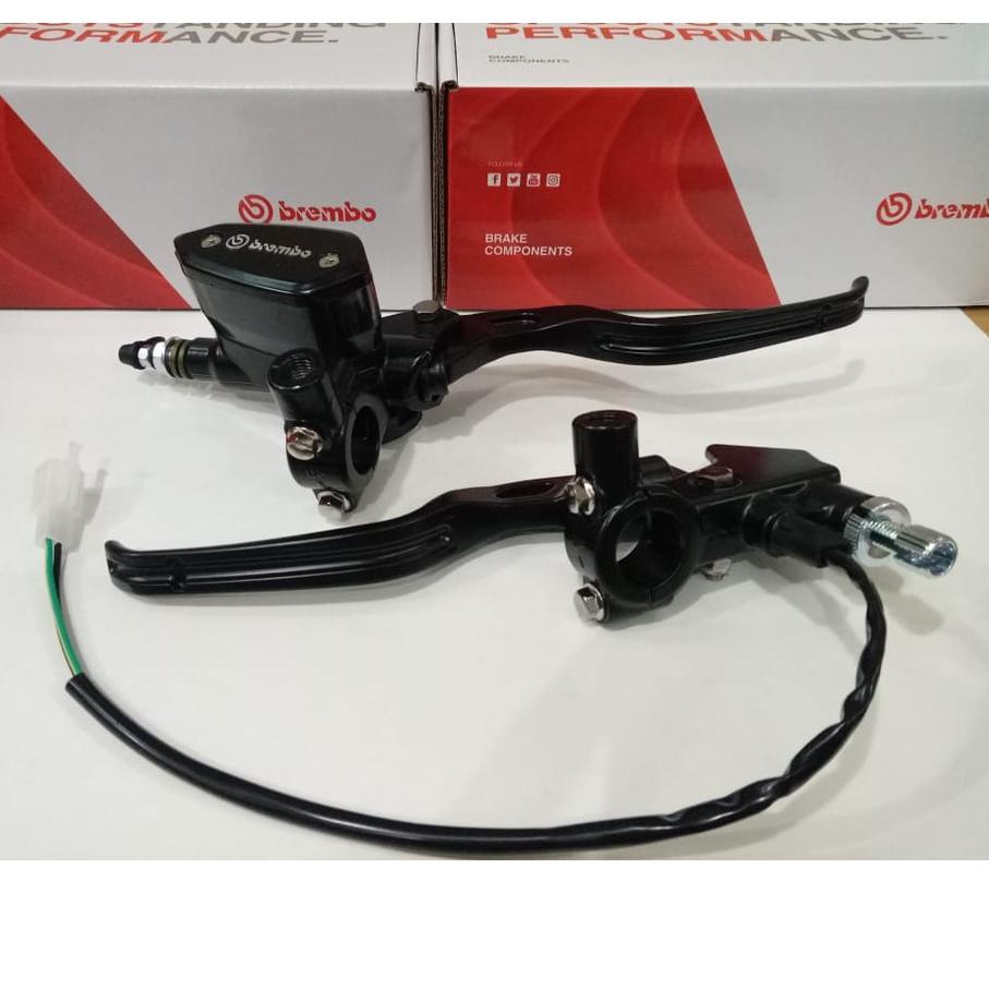 Spesial - Master rem set kanan kiri Brembo MODEL RCB Tabung Oval 14MM Vixion Ninja Satria fu Sonic15