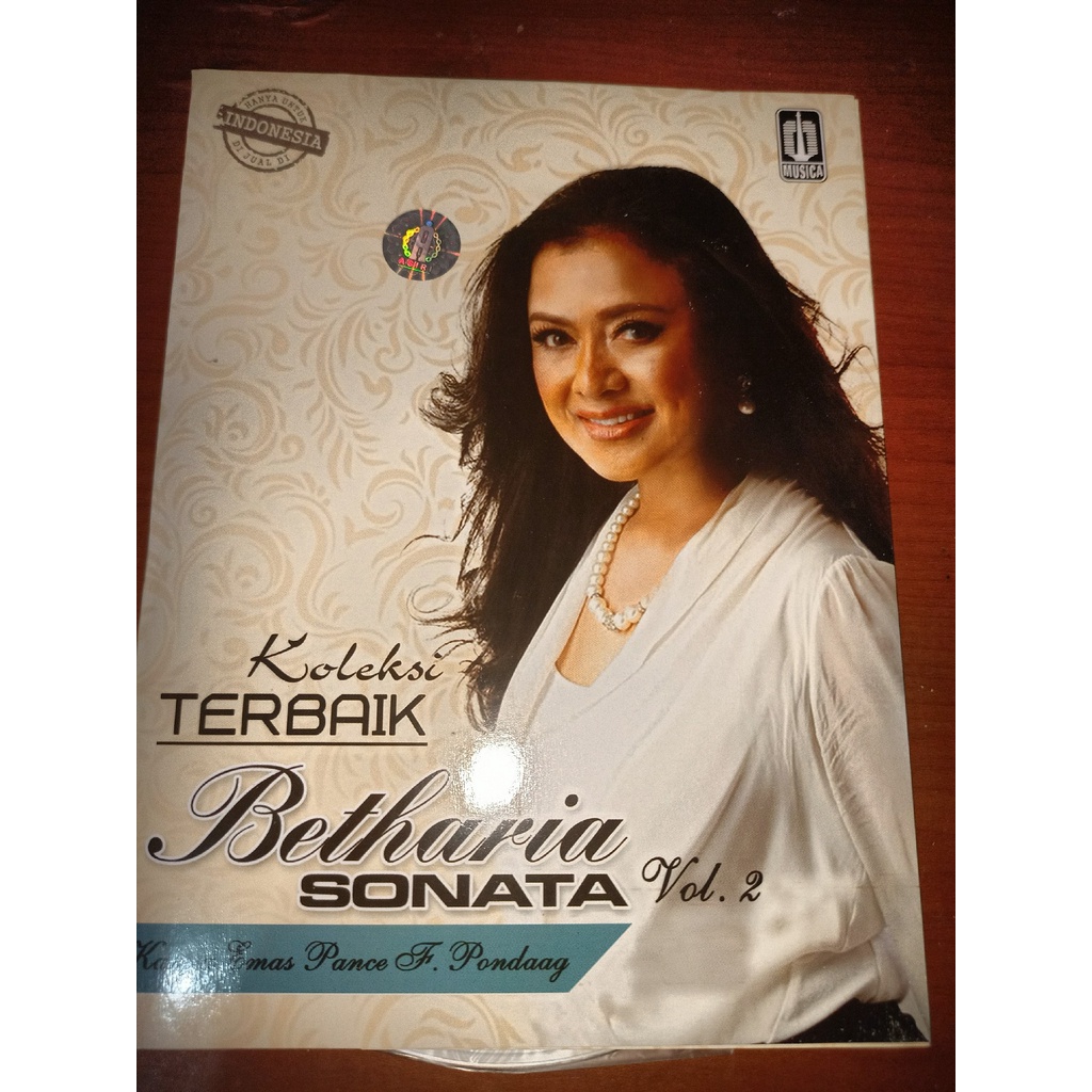 VCD ORIGINAL Koleksi terbaik BETHARIA SONATA VOL.2 Prod.Musica stusios