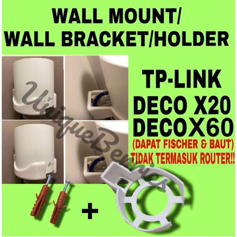 TPLINK Tp Link Tplink Deco X20 Deco X60 Wall Mount Bracket Holder