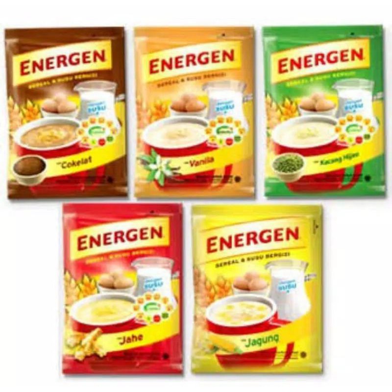 

Energen Sereal & Susu Bergizi 30g (Renceng)