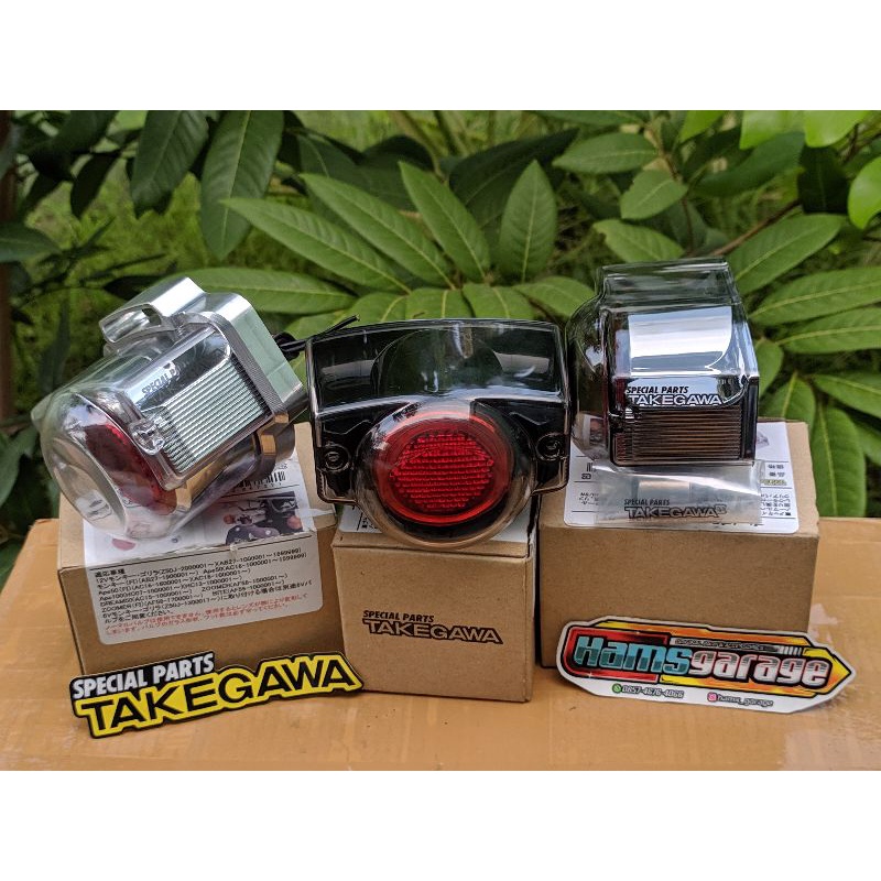 STOPLAMP MONKEY TAKEGAWA HONDA DREAM 50 CB ORI LAMPU STOP BELAKANG ORIGINAL JAPAN dream s90 castrol 
