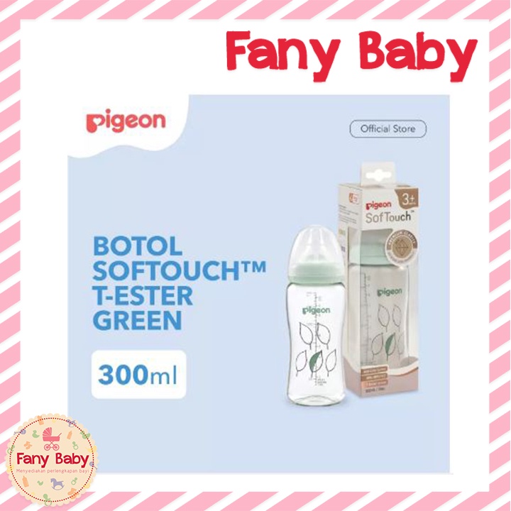 PIGEON SOFTOUCH T-ESTER WIDE NECK BOTTLE 300ML