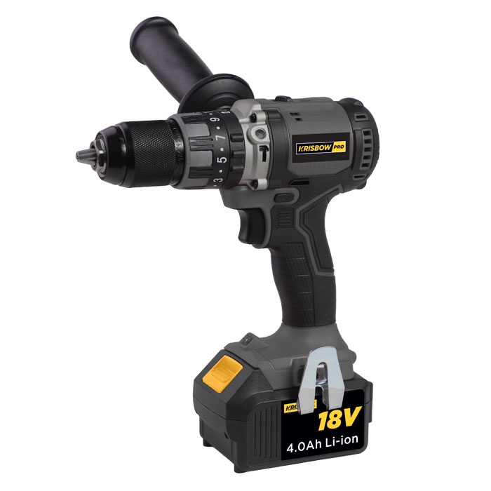 CORDLESS IMPACT DRILL KRISBOW  13MM 18V IPCIDB18