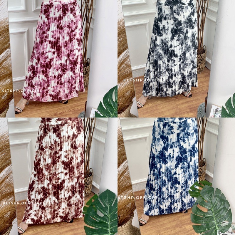 ROK PLISKET TYE DIE / ROK PLISKET MOTIF / ROK PLISKET