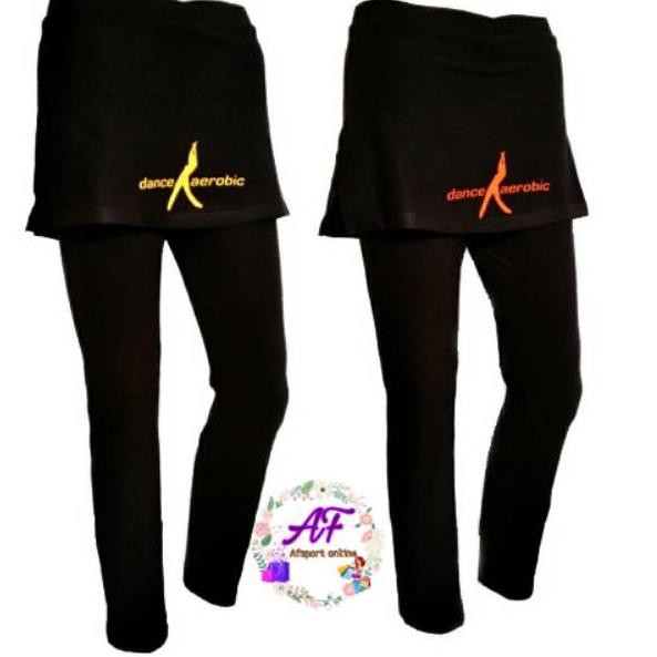 Terbaik.. Celana senam rok panjang / celana senam rok / celana senam wanita rok