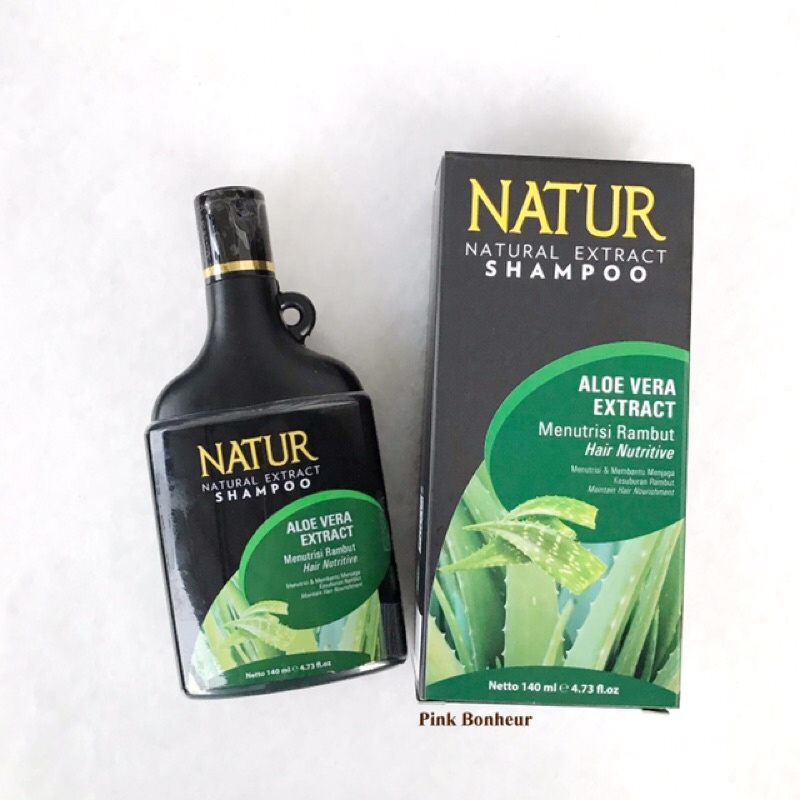 Natur Aloe Vera Anti Hairfall shampoo shampo sampo 140ml 140 ml Original perawatan rambut rontok ori