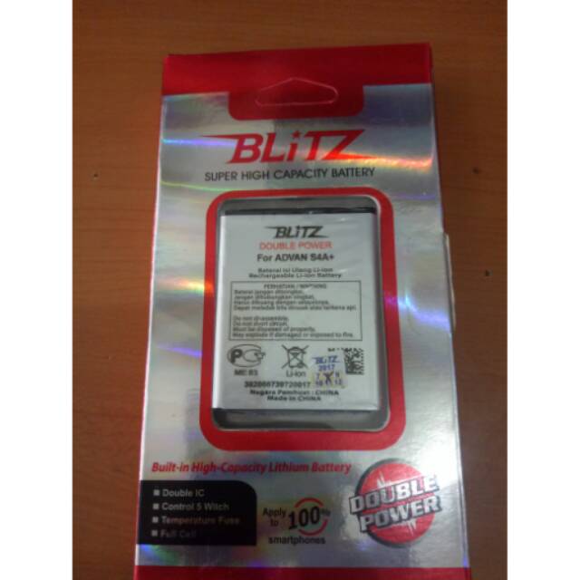 Baterai Advan S4A+ double power