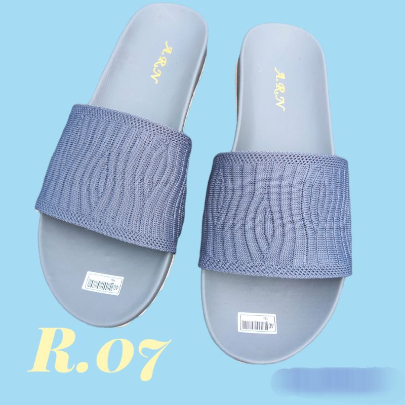 SANDAL WANITA SOL PUYUH KOKOP SELOP RAJUT R.07