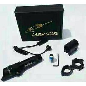 BARANG BARU LASER SCOPE GREEN DOT / LASER SENAPAN ANGIN SINAR WARNA MERAH