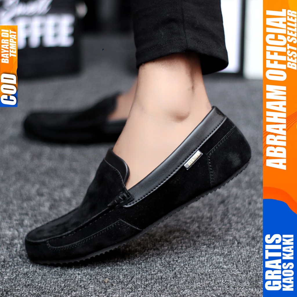 Abraham Kilian - Sepatu Slip On Pria Casual