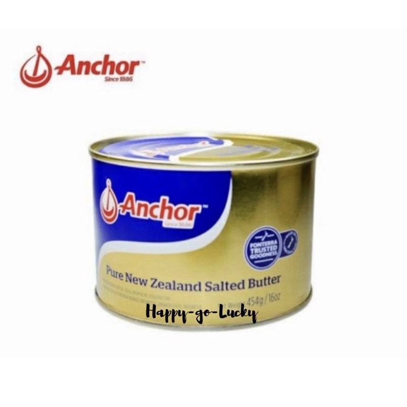 

Anchor Salted Butter 454 gr Mentega Kaleng Tin Asin