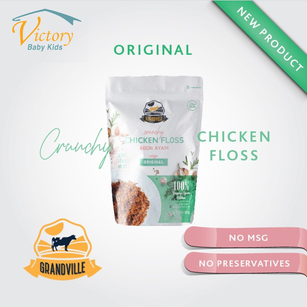 

Grandville Abon Ayam Crunchy Single Pack Original