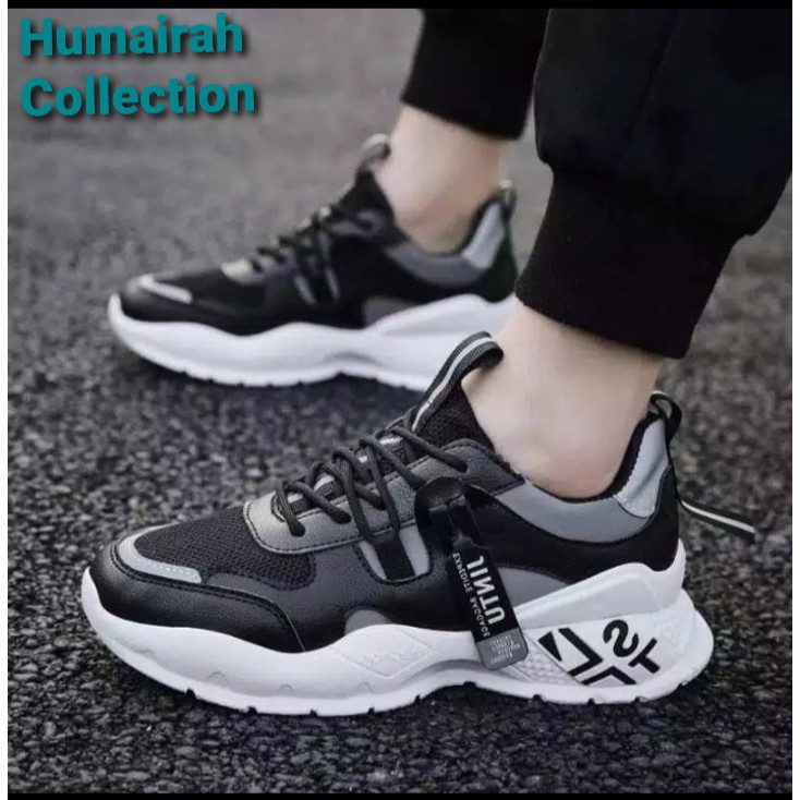 Humairah_OldShop Flash Sale Sepatu Pria Sneakers Jintu Cowok - HUMAIRAH_OLDSHOP