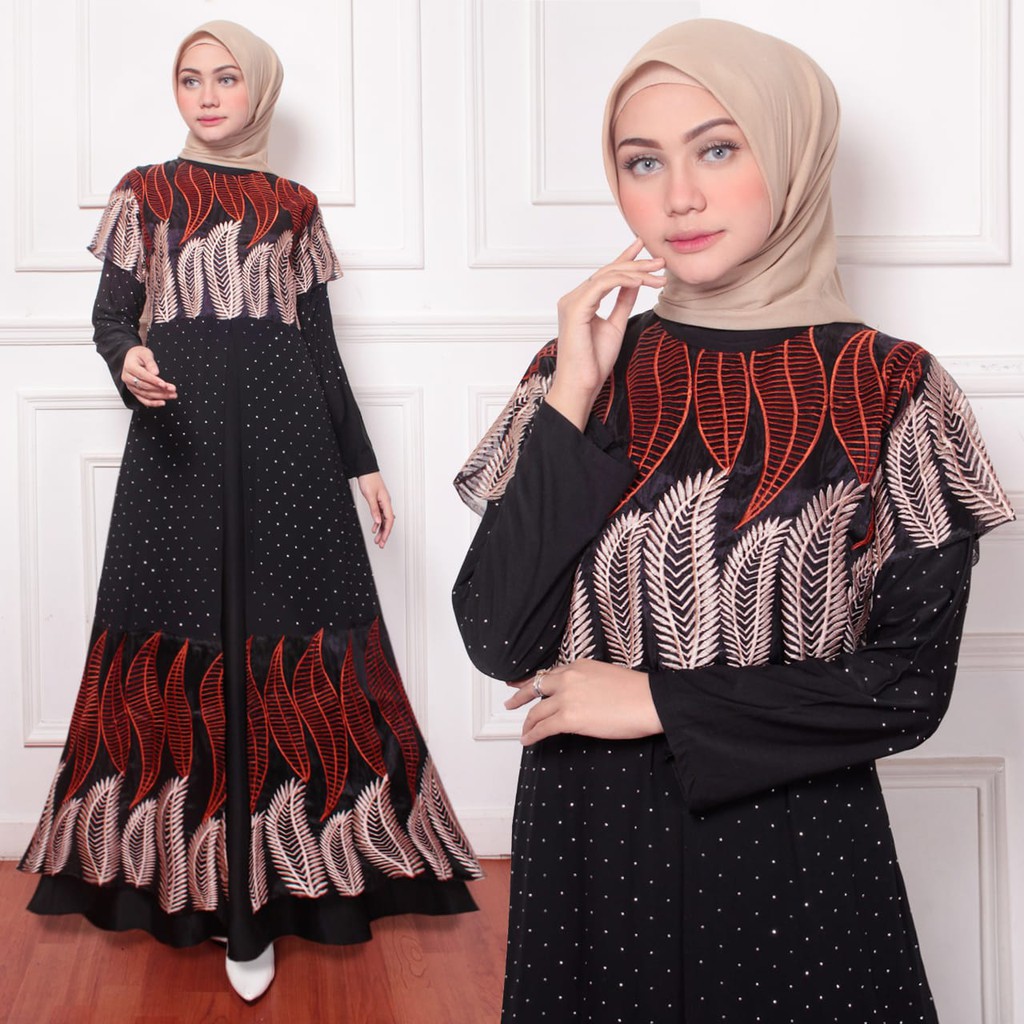 Abaya hitam turkey ori
