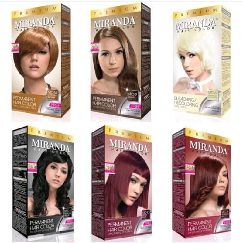 Miranda Hair color / 3D color/ Miranda Permanent hair color