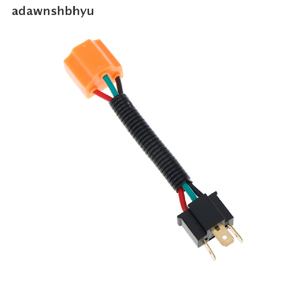 [adawnshbhyu] H4 Lampu Bohlam Keramik socket plug connector wiring harness