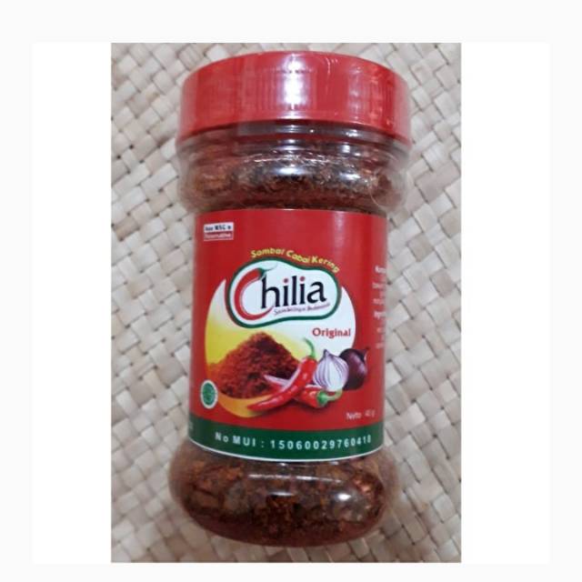 

SAMBAL CABAI KERING MAK CHILIA RASA TERI - CHILIA 002