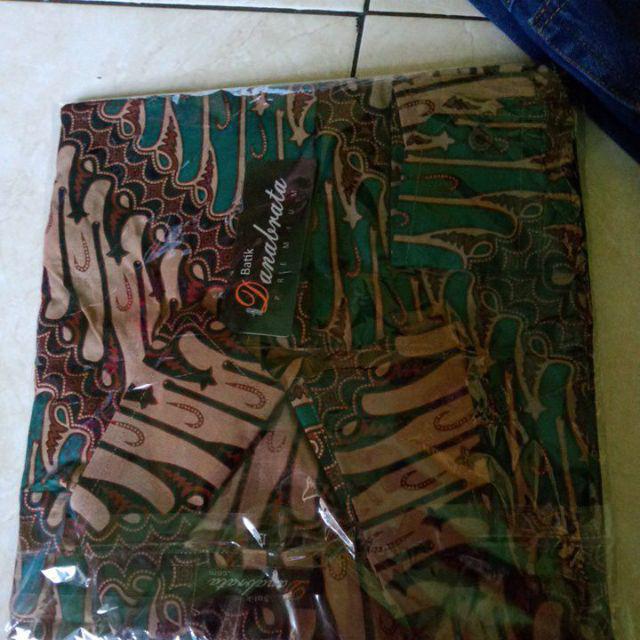 Danabrata Batik Hrb158 Kemeja Batik Pria Lengan Panjang Katun Primis Halus Premium Exclusive M L Xl