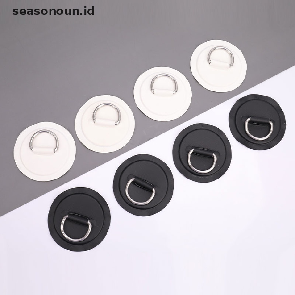 (seasonoun) 4pcs Ring D Bahan PVC Untuk Papan Surfing