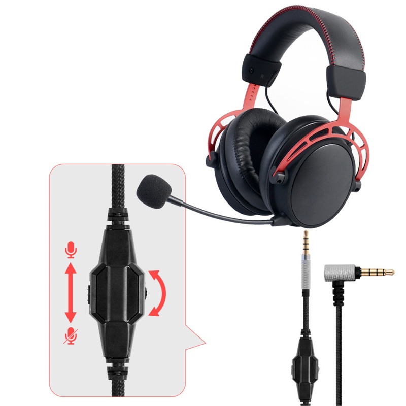 btsg For Alpha- headset cable Categories of HyperX In-Line Mic Cloud Alpha- Edition