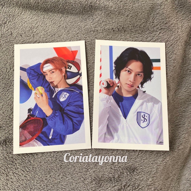 sharing Postcard super junior season greetings 2021 leeteuk heechul yesung eunhyuk donghae siwon