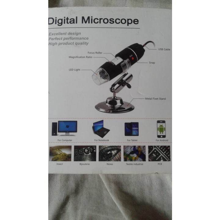 Microscope Mikroskop USB Digital1600X bekas second