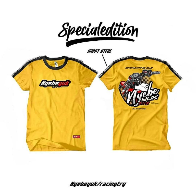 kaos nyebe yuk original