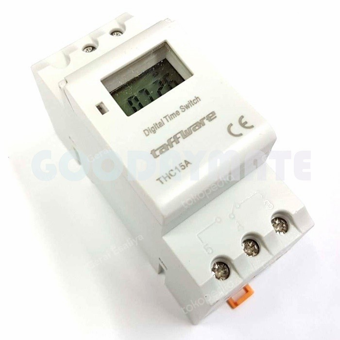 Timer Digital Programmable Switch Din Rail Model MCB 220V AC 16A