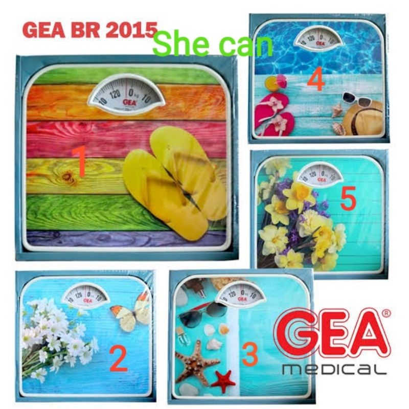 Timbangan Badan Manual (Analog) GEA BR-2015