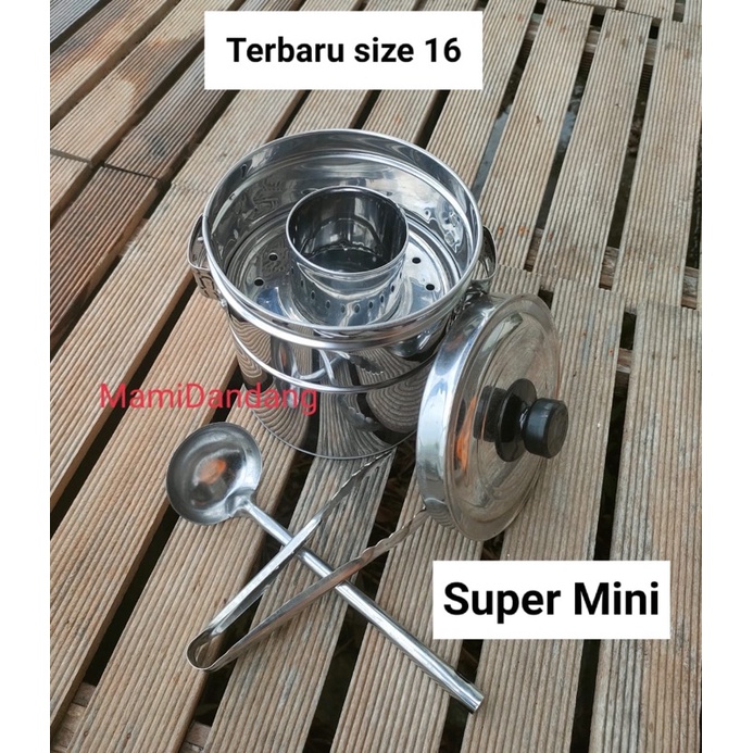 Dandang bakso mini size 16 18 20 22 Termurah....