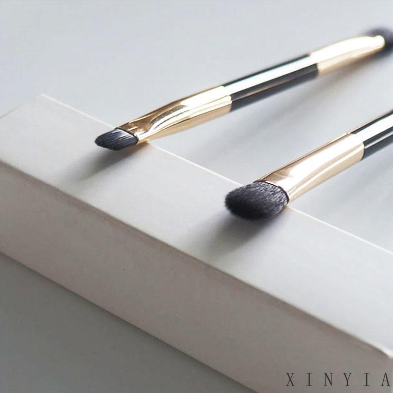 【COD】Makeup brush eyeshadow lembut 2 in 1 / kuas alis eyeshadow 2 in 1