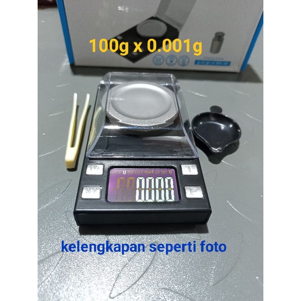 Timbangan Digital Balance 100g x 0.001g