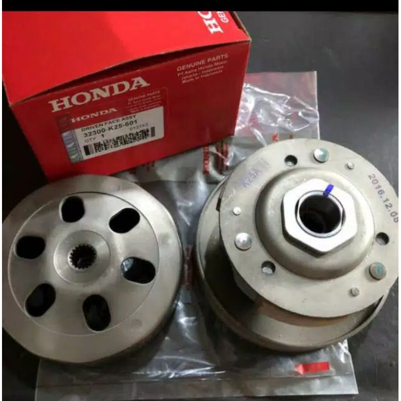 ORIGINAL Pully Assy Puly Poly set Honda Beat FI Scoopy FI K25 - KZL
