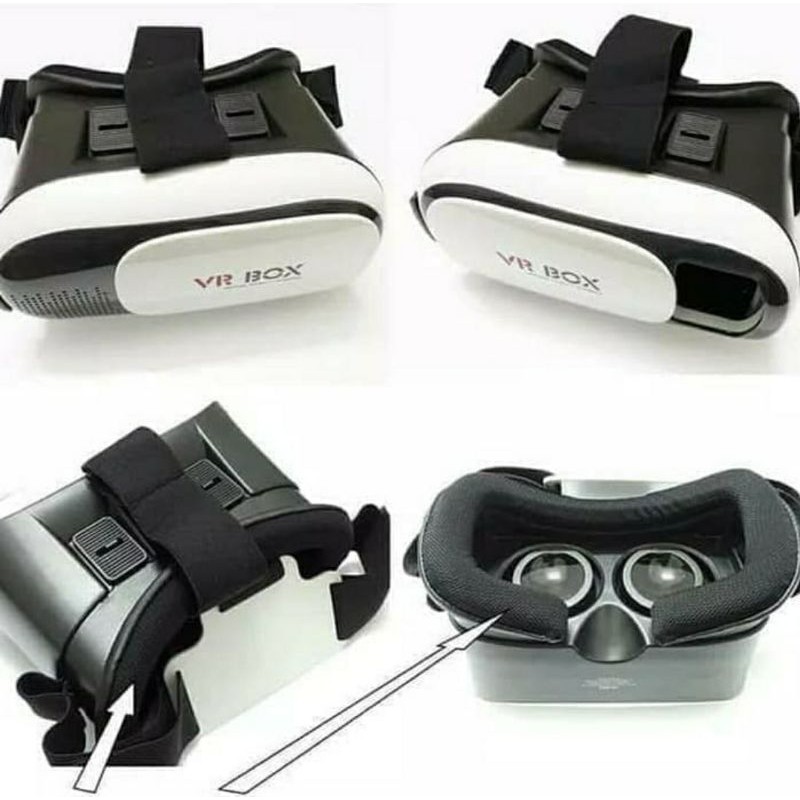 VR BOX generasi 2.0 virtual reality 3D universal