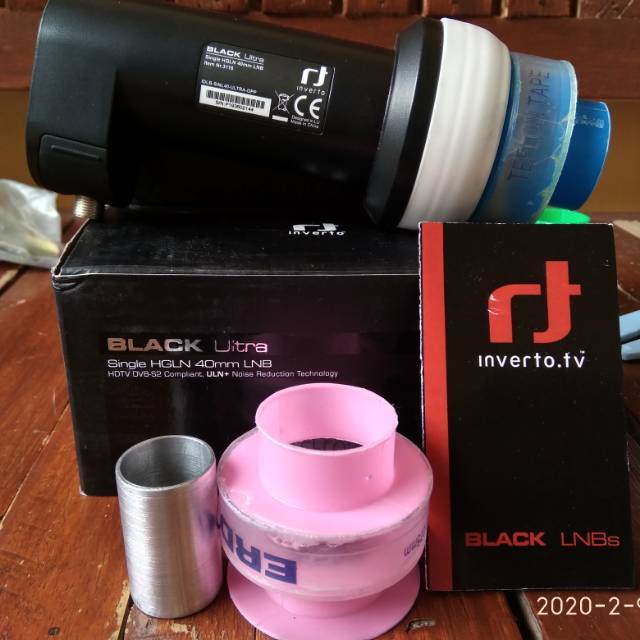 LNB Ku Band Black Ultra Inverto BU ORI MODIF