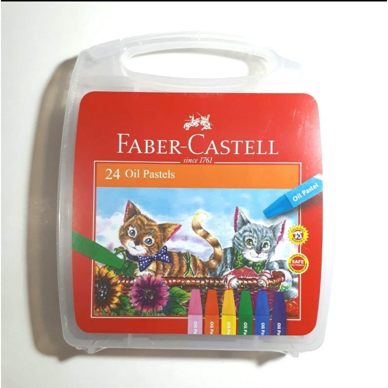 

Faber Castell 24 Oil Pastels Krayon Eco