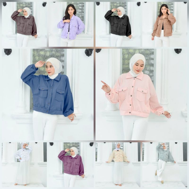 OLIN JAKET TERMURAH / jaket olin button