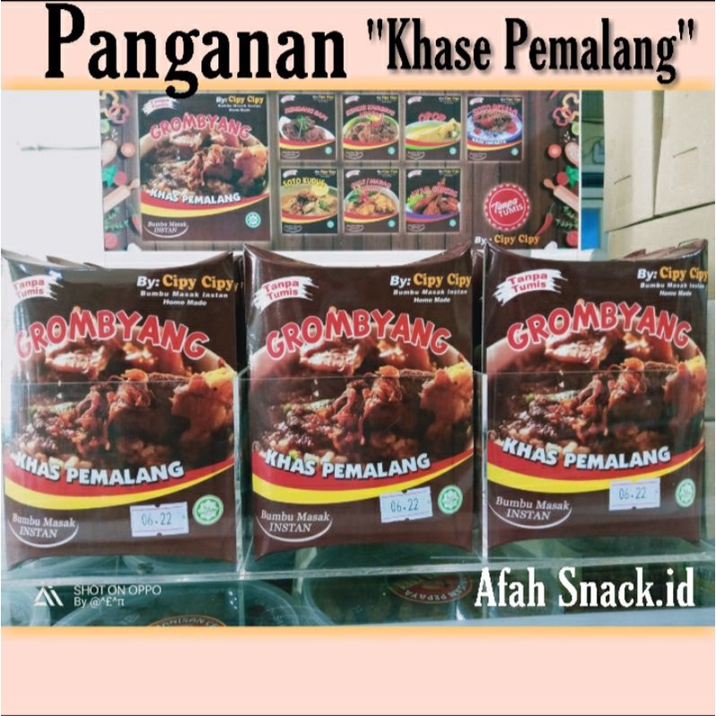 

Masak praktis anti ribet Bumbu Khas Pemalang