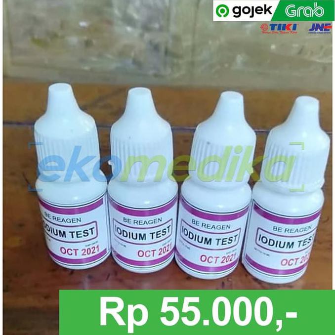 Jual Be Reagent Iodine Iodium Test 10ml Shopee Indonesia