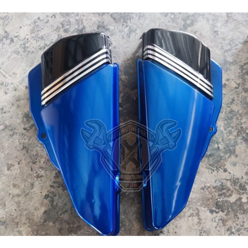 BOX AKI ACCU LIST CHROME YAMAHA RX KING TAHUN MUDA