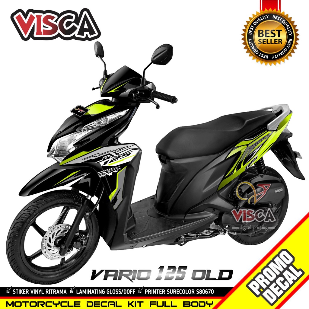 Decal Vario 125 Old Full Body Stiker Vario 125 Old Keren Full Body Striping Vario 125 Old Full Body 
