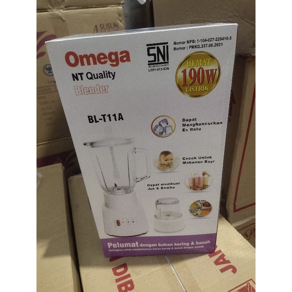 Blender Omega glass 2in 1 / blender happy call