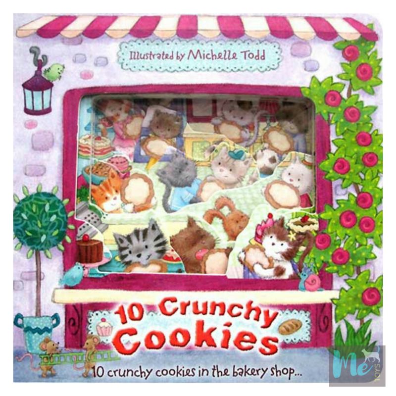 10 Crunchy Cookies - Counting Board Book