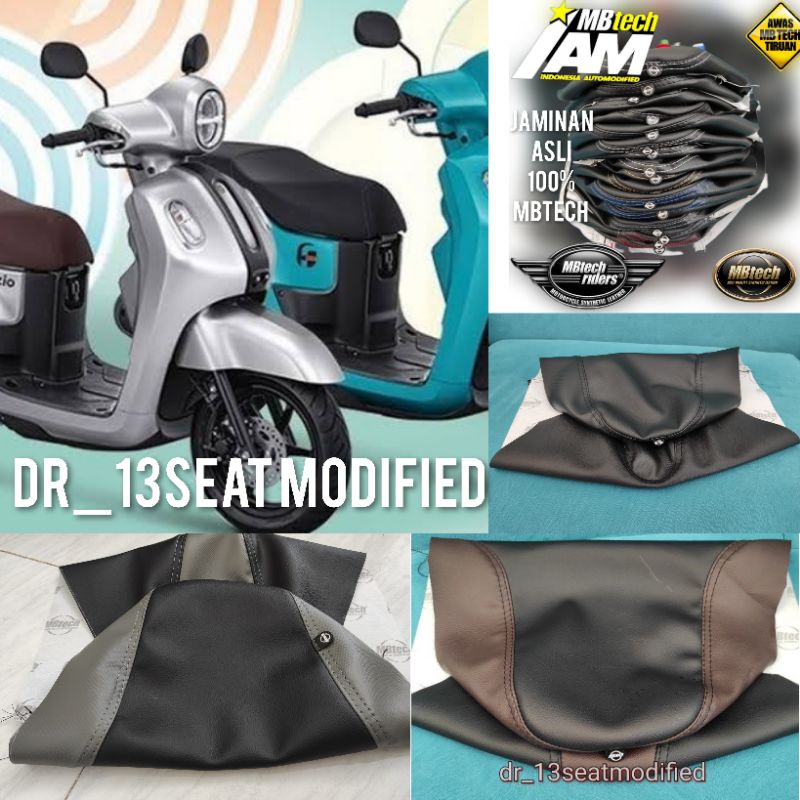 KULIT JOK COVER JOK SARUNG JOK YAMAHA FAZZIO BAHAN MBTECH