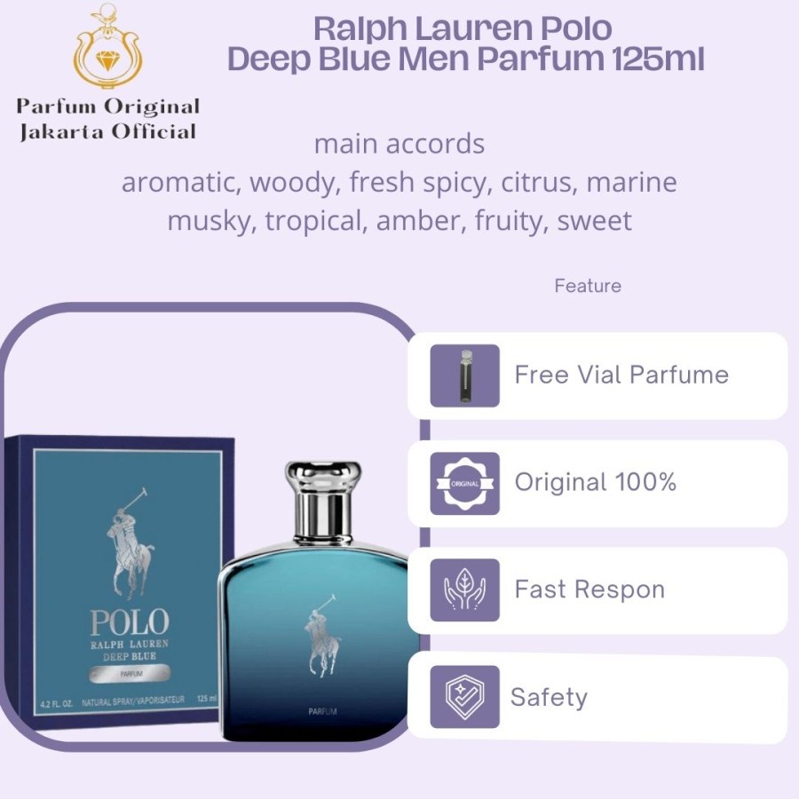Parfum Parfume Perfume Asli Perawatan Kecantikan Original Import Branded Pria Laki Laki Cowok Ralph 