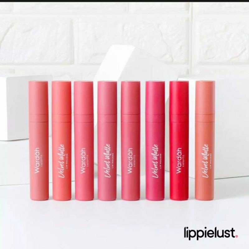 wardah velvet matte lip mousse